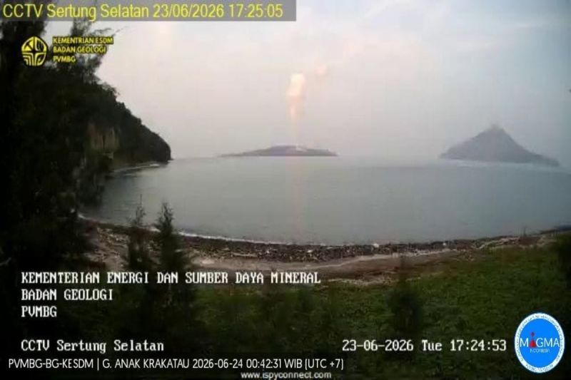 BKSDA Lampung larang  aktivitas di zona konservasi Anak Krakatau