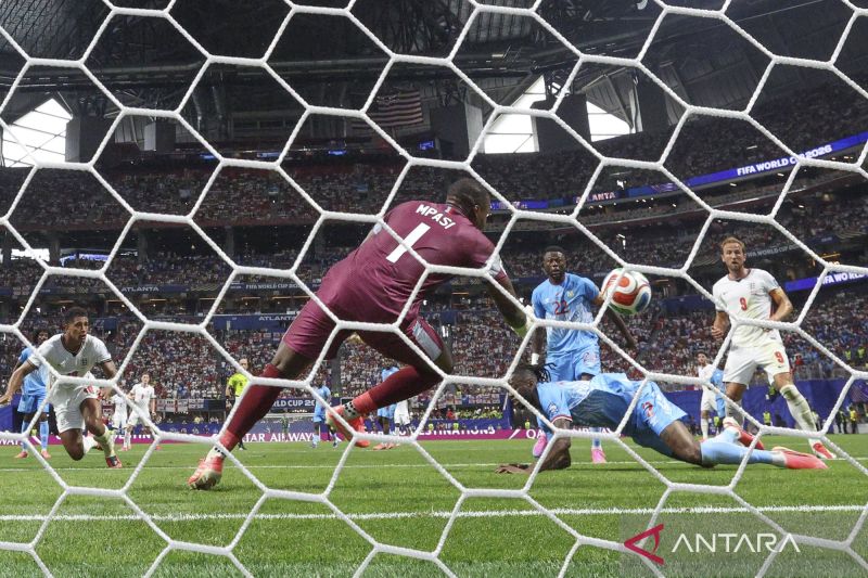 Dua gol Kane antar Inggris tumbangkan Republik Demokratik Kongo 2-1
