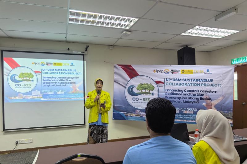 UI kolaborasi dengan USM kembangkan ekonomi biru