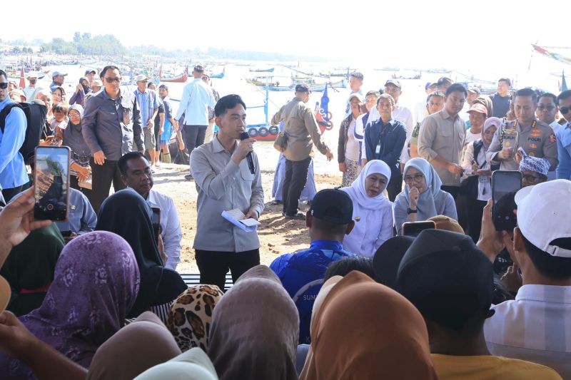 Gibran serap aspirasi nelayan Banyuwangi soal perizinan kapal