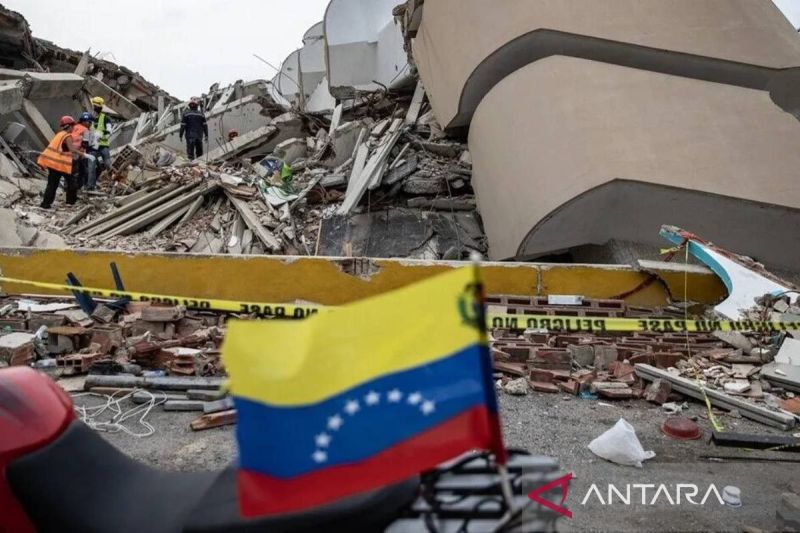 Korban tewas gempa Venezuela tembus 5.069