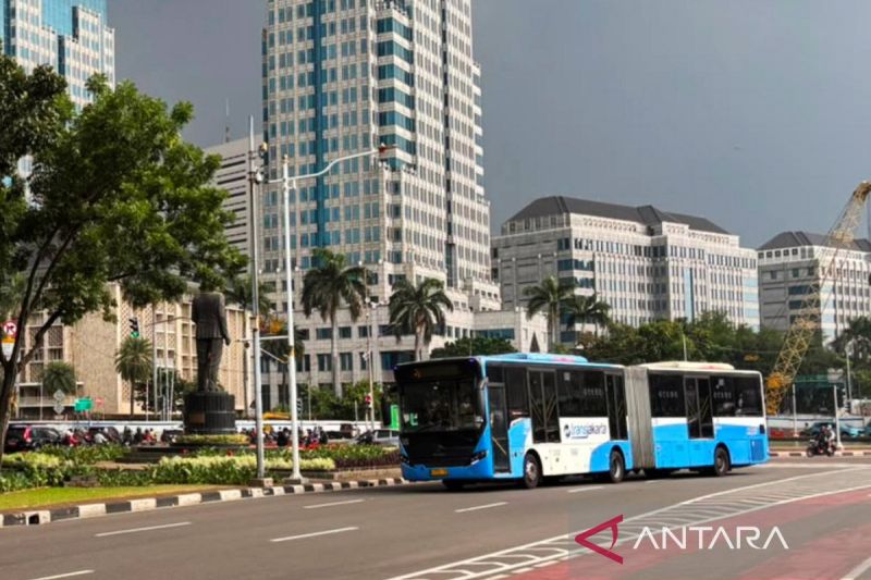DKI siap hadirkan bus rute Bunderan Senayan-Ancol saat "car free day"