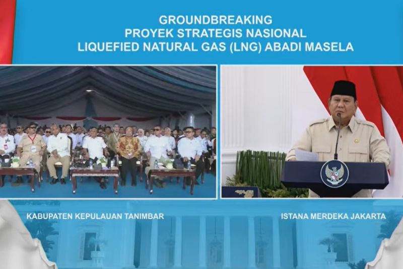 Prabowo sebut LNG Abadi Masela proyek penting yang ditunggu tiga dekade
