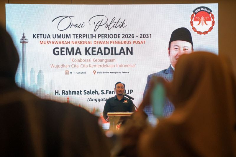Rahmat Saleh dilantik sebagai Ketua Umum Gema Keadilan