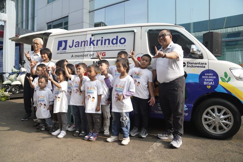 Jamkrindo hadirkan mobil PELITA untuk pendampingan anak pada HUT ke-56