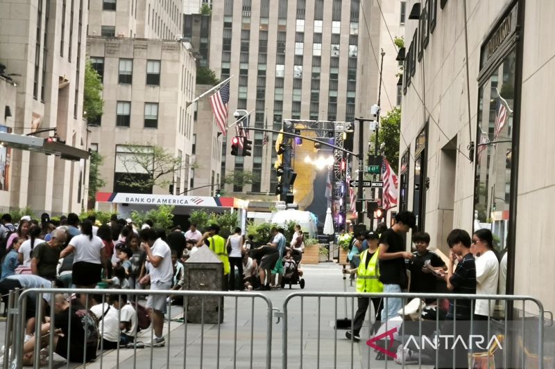 FIFA Fan Village New York ditutup karena cuaca buruk