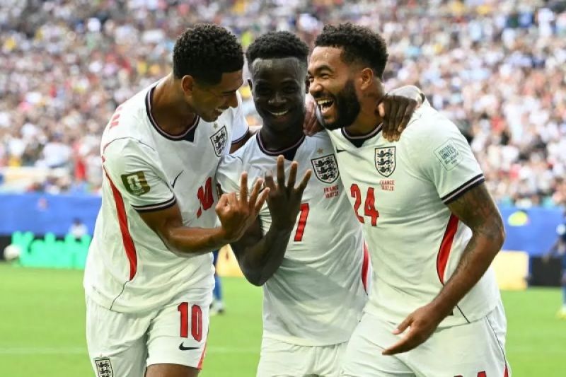 Hattrick Saka bawa Inggris segel tempat ketiga Piala Dunia 2026 dalam drama 10 gol!