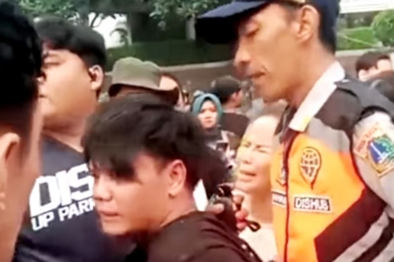 Dishub Jaksel amankan pelaku penjambretan di HBKB Rasuna Said