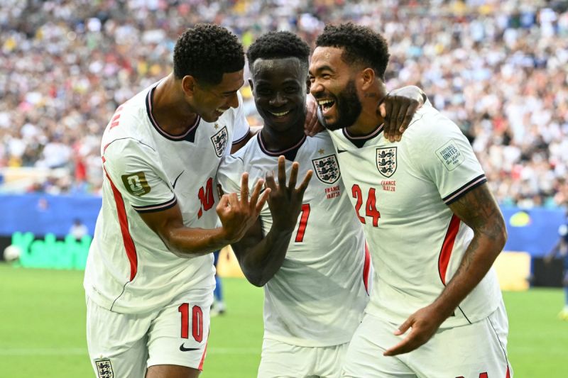 Inggris finis di tempat ketiga setelah kalahkan Prancis 6-4