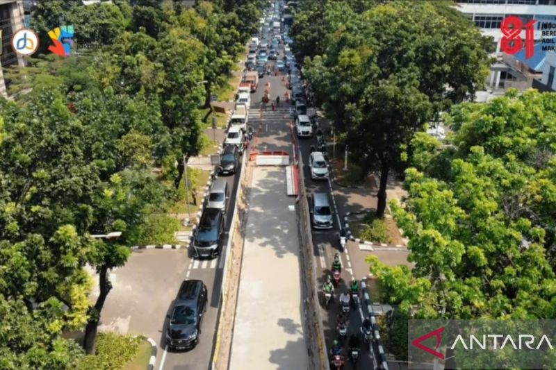 Bina Marga beton Jalan Kebon Sirih agar infrastruktur lebih kuat