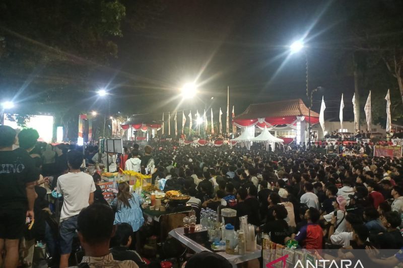 TNI fasilitasi nobar final Piala Dunia lewat pesta rakyat di Palembang