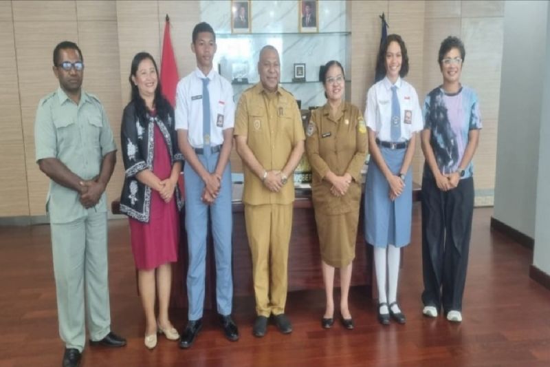 Pemprov: wakil Paskibraka Nasional jadi duta kebangsaan di Papua