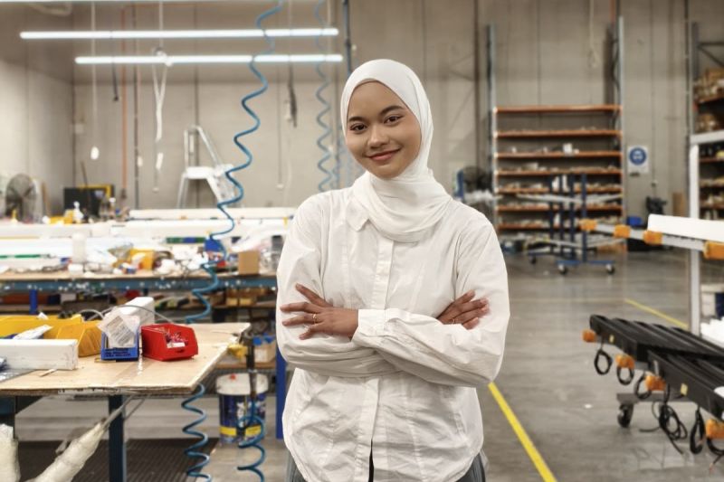 Hanna, Alumnus Sekolah Vokasi Undip tangani proyek luar negeri
