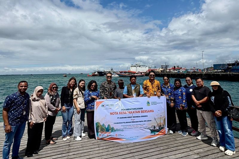 Askrindo perluas perlindungan asuransi untuk nelayan di Sorong