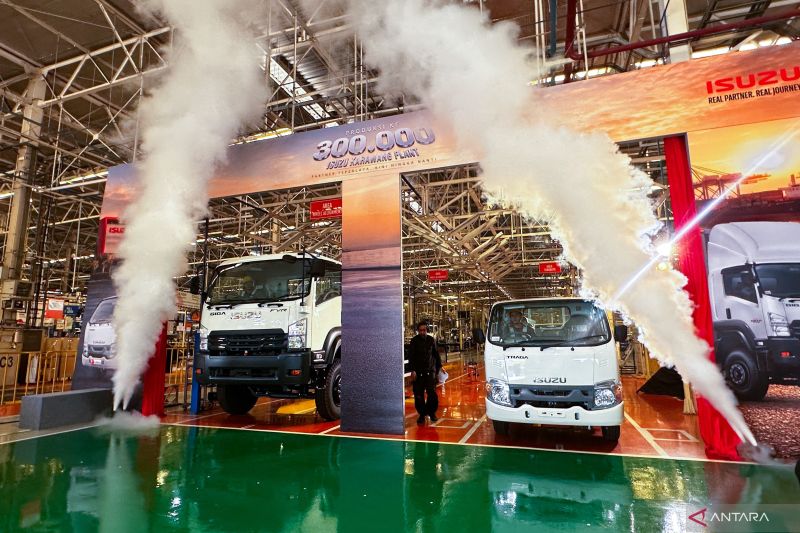 Pabrik Isuzu di Karawang berhasil capai total produksi 300.000 unit