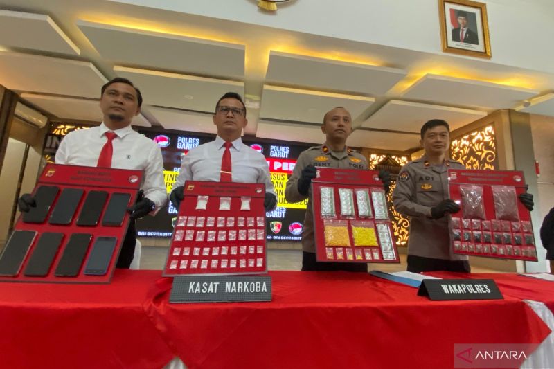 Polres Garut ciduk 20 orang kasus peredaran narkoba