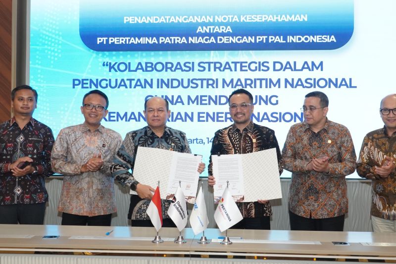 PT PAL dan Pertamina kerja sama perkuat kedaulatan energi nasional
