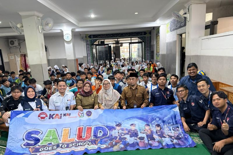 172 Perlintasan Prioritas Ditutup pada Semester I 2026, KAI Perkuat Edukasi Keselamatan bagi Pelajar