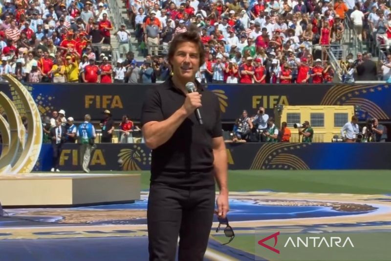 Tom Cruise serukan persatuan pada acara final Piala Dunia 2026
