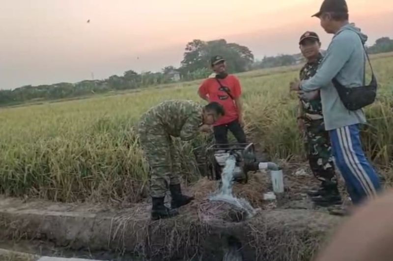 Kodim Kudus bangun empat sumur bor untuk antisipasi kekeringan