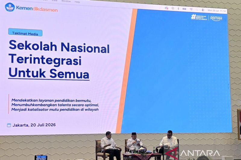 Kemendikdasmen siapkan beragam fasilitas Sekolah Nasional Terintegrasi