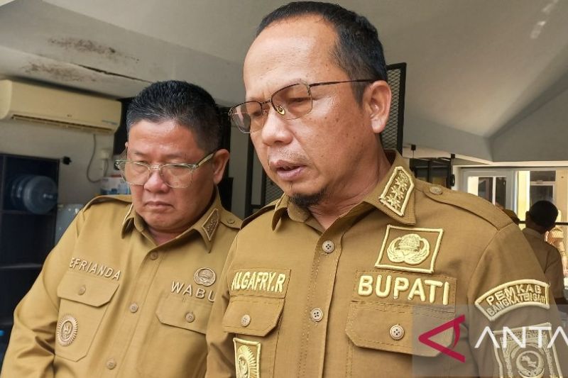 Bupati Bangka Tengah minta Inspektorat evaluasi OPD tiap tiga bulan