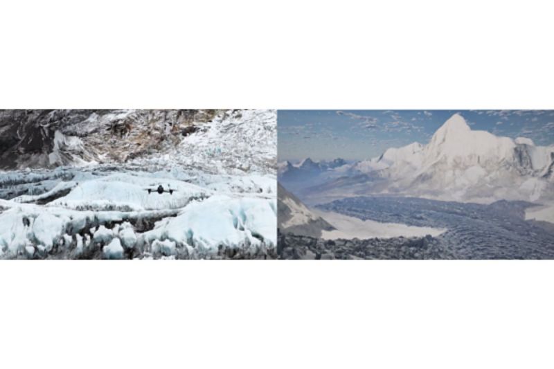DJI Matrice 4E dan DJI Terra Petakan Lereng Es Khumbu di Gunung Everest Selama Musim Pendakian 2026