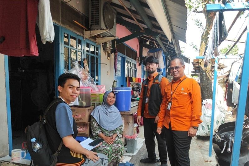 Sensus Ekonomi 2026 di Jakbar capai 57,33 persen hingga Juli