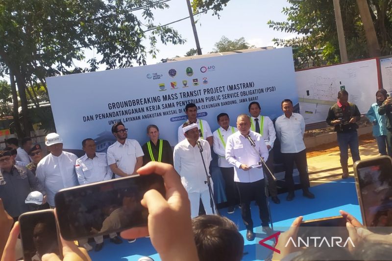 Proyek BRT Rp1,3 triliun dimulai, target 2027 Bandung Raya bebas macet