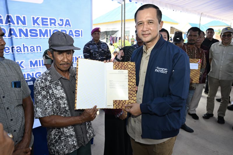 Kementrans terbitkan 441 SHM bagi transmigran Simeulue