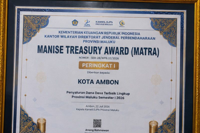 Pemkot Ambon peringkat pertama penyaluran Dana Desa terbaik di Maluku