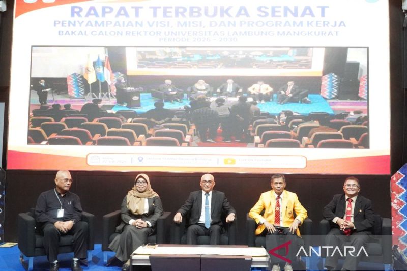ULM tetapkan tiga calon rektor periode 2026-2030