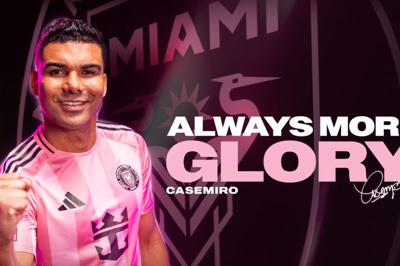 Inter Miami rekrut Casemiro, satukan dengan Messi