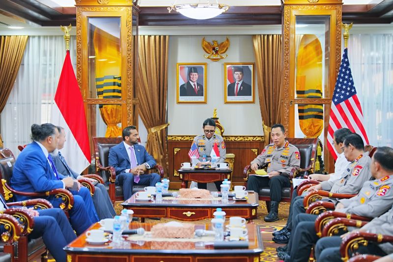 Polri komitmen perkuat kerja sama dengan FBI hadapi kejahatan modern