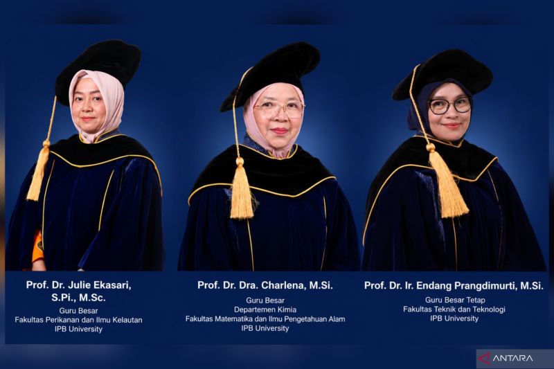 Tiga Guru Besar IPB paparkan inovasi hadapi tantangan global