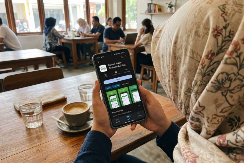 Lupa berbagi? Aplikasi Rumah Yatim hadirkan solusi sedekah digital 