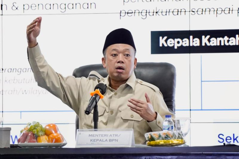 Menteri Nusron minta utamakan kemudahan layanan bagi masyarakat