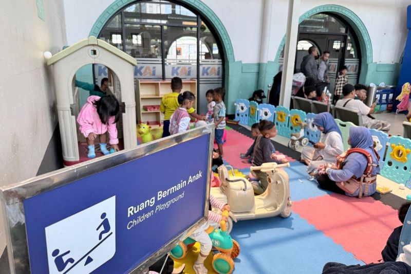 Hari Anak Nasional 2026, KAI Sediakan Area Bermain Anak di 40 Stasiun