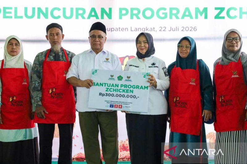 Baznas berikan modal usaha UMKM Rp300 juta untuk mustahik di Langkat