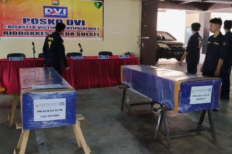 DVI indentifikasi dua jenazah KM Nurul Salsa