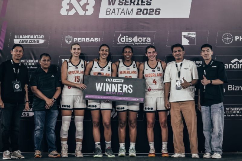 Belanda juara 3x3 Women's Series Batam 2026