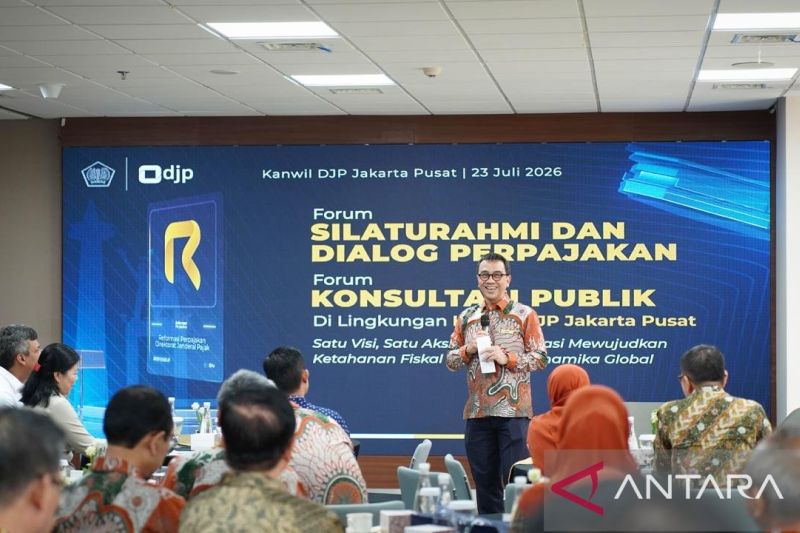 Kanwil DJP Jakpus perkuat sinergi lewat konsultasi publik