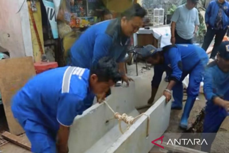 SDA Jaksel rampungkan pembangunan saluran air di Menteng Dalam