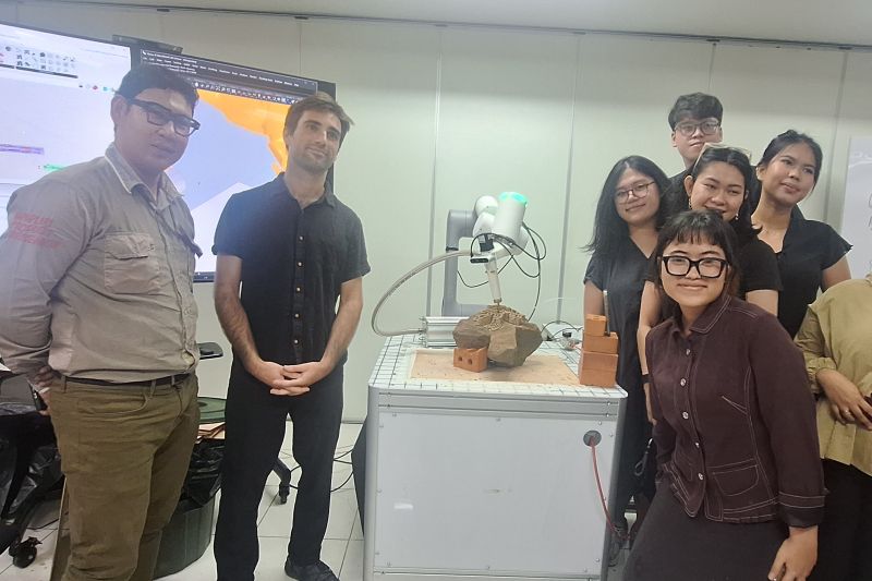 Departemen Arsitektur FTUI gelar workshop 3D robotic yang ketiga