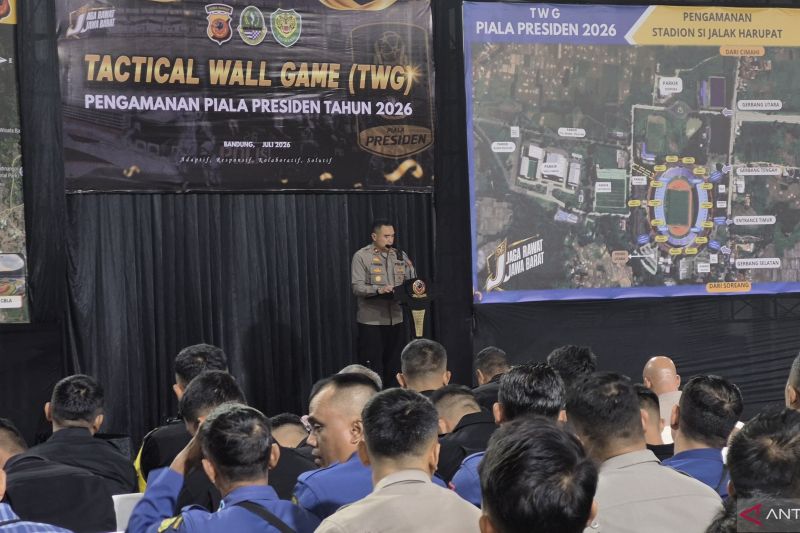 Polda Jabar siagakan 1.500 personel gabungan amankan Piala Presiden