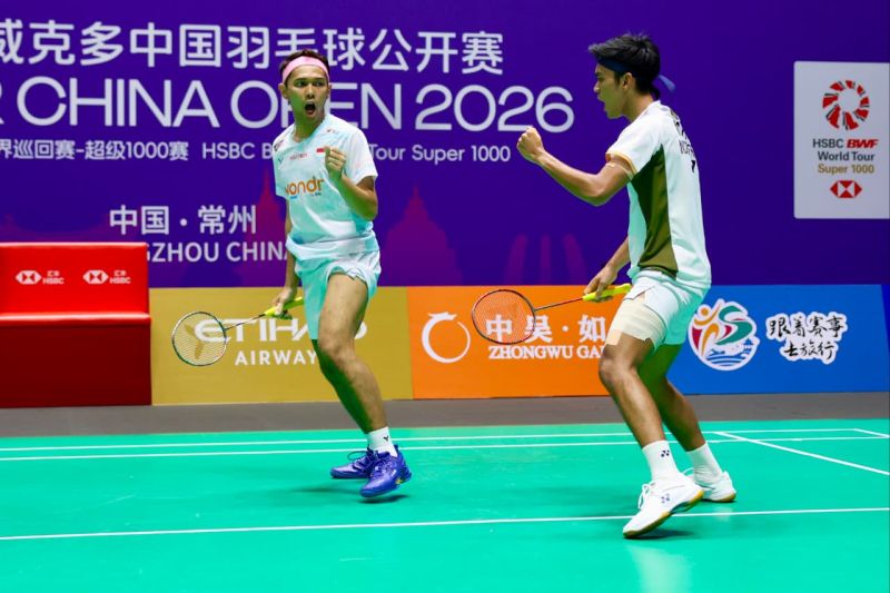 Fajar/Fikri fokus pemulihan untuk semifinal China Open