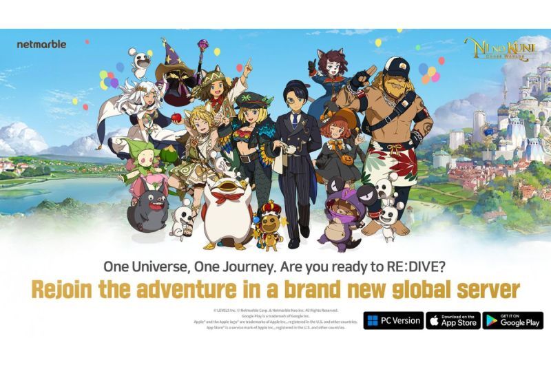 "Ni no Kuni: Cross Worlds" Hadirkan Layanan Global Terpadu