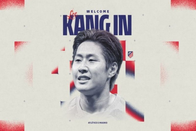 Atletico Madrid resmi amankan jasa Lee Kang-in dari PSG