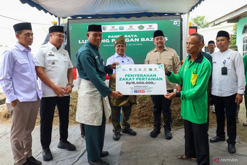Dibimbing Baznas, petani mustahik di Sumut kini mampu tunaikan zakat