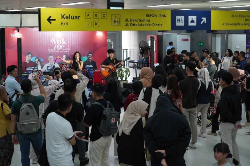 LRT Jabodebek Ubah Stasiun Menjadi Ruang Publik, Music on Track Hadirkan Pengalaman Baru bagi Pengguna